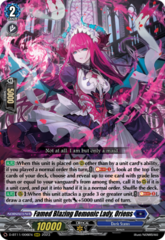 Famed Blazing Demonic Lady, Oriens - D-BT11/006EN - RRR