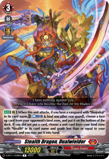 Stealth Dragon, Dualwielder - D-BT11/036EN - R