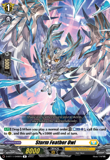 Storm Feather Owl - D-BT11/049EN - R