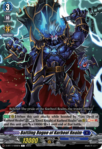 Battling Rogue of Kurheol Realm - D-BT11/066EN - C