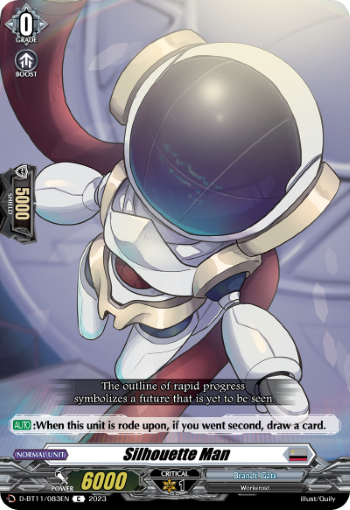 Silhouette Man - D-BT11/083EN - C
