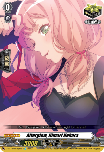 Afterglow, Himari Uehara - D-BT11/EX08EN - EX