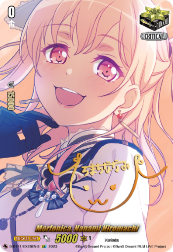 Morfonica, Nanami Hiromachi (Signature) - D-BT11/EX28EN-S - EX