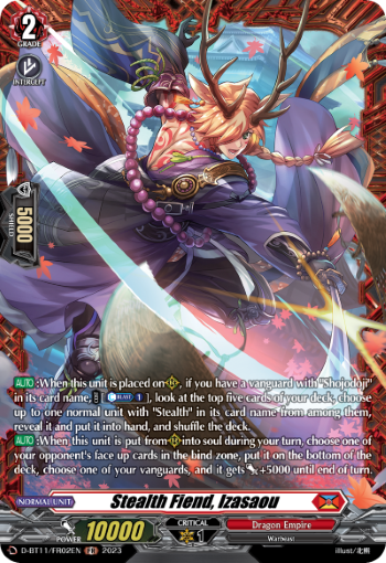 Stealth Fiend, Izasaou - D-BT11/FR02EN - FR