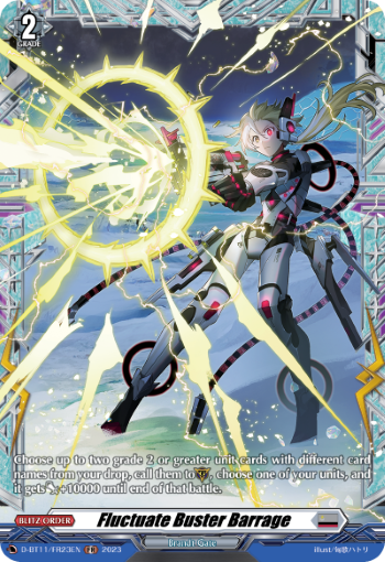 Fluctuate Buster Barrage - D-BT11/FR23EN - FR