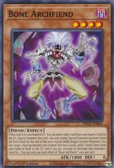 Bone Archfiend - SDCK-EN003 - Common - 1st Edition