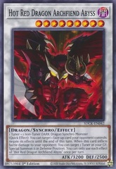 Hot Red Dragon Archfiend Abyss - SDCK-EN042 - Common - 1st Edition