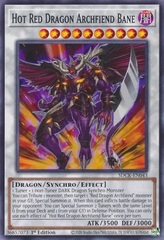 Hot Red Dragon Archfiend Bane - SDCK-EN043 - Common - 1st Edition