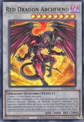 Red Dragon Archfiend - SDCK-EN045 - Ultra Rare - 1st Edition