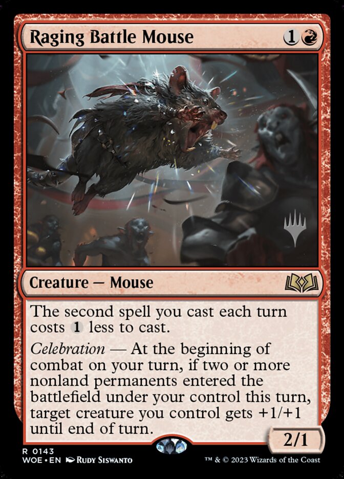 Raging Battle Mouse - Foil - Promo Pack