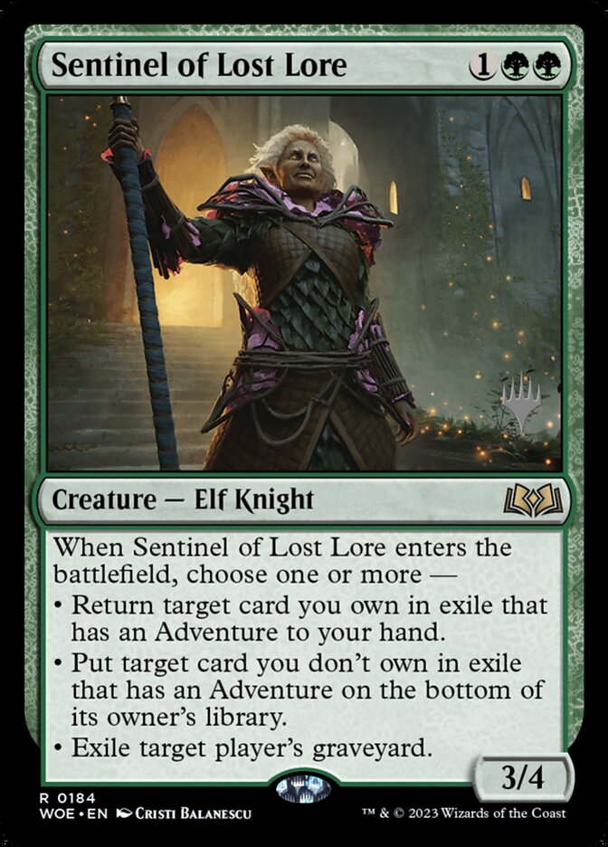 Sentinel of Lost Lore - Foil - Promo Pack