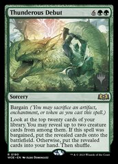 Thunderous Debut - Foil - Promo Pack