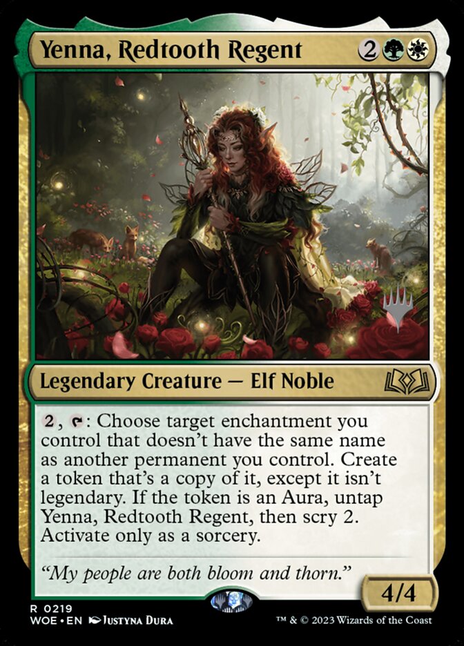 Yenna, Redtooth Regent - Foil - Promo Pack