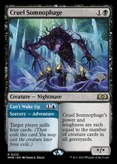 Cruel Somnophage // Can't Wake Up - Foil - Promo Pack