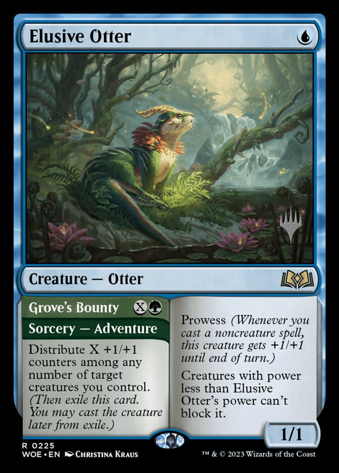 Elusive Otter // Groves Bounty - Foil - Promo Pack