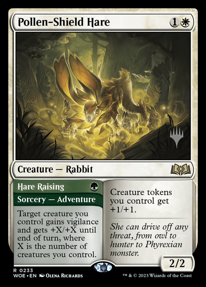 Pollen-Shield Hare // Hare Raising - Foil - Promo Pack