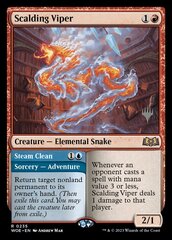 Scalding Viper // Steam Clean - Foil - Promo Pack