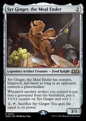 Syr Ginger, the Meal Ender - Foil - Promo Pack