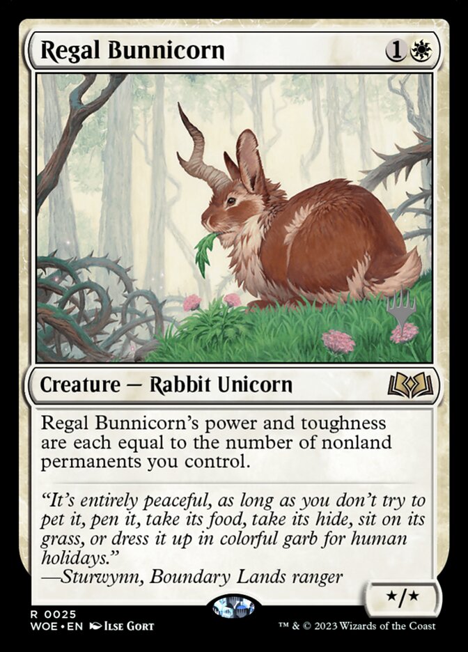 Regal Bunnicorn - Promo Pack