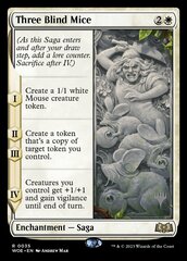 Three Blind Mice - Foil - Promo Pack