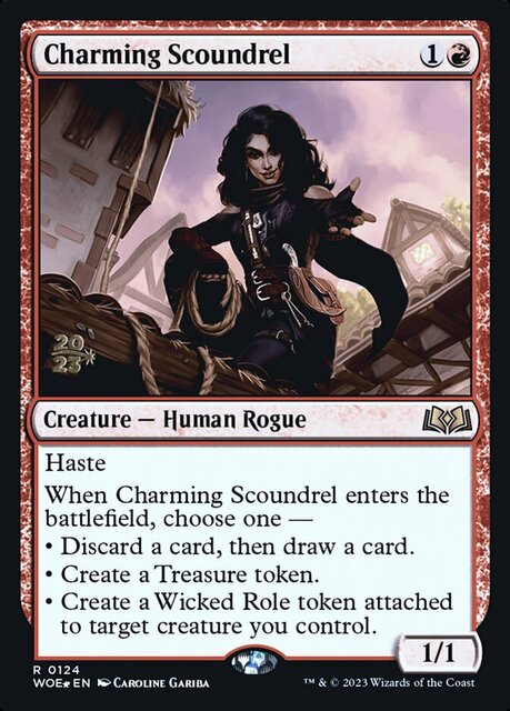 Charming Scoundrel - Foil - Prerelease Promo