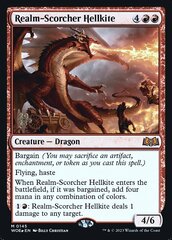 Realm-Scorcher Hellkite - Foil - Prerelease Promo