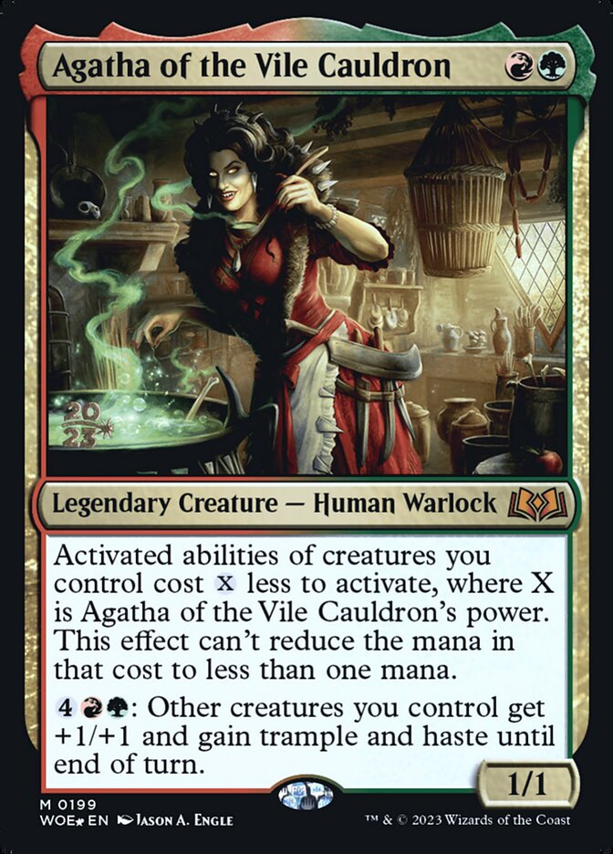 Agatha of the Vile Cauldron - Foil - Prerelease Promo