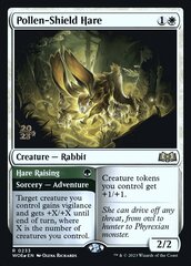 Pollen-Shield Hare // Hare Raising - Foil - Prerelease Promo