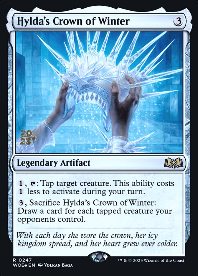 Hyldas Crown of Winter - Foil - Prerelease Promo