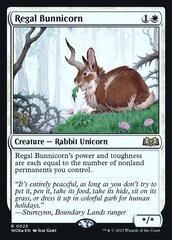 Regal Bunnicorn - Foil - Prerelease Promo