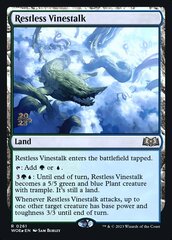 Restless Vinestalk - Foil - Prerelease Promo