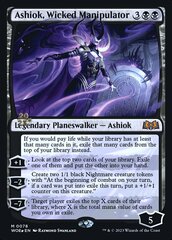 Ashiok, Wicked Manipulator - Foil - Prerelease Promo