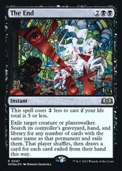 The End - Foil - Prerelease Promo