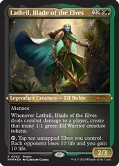 Lathril, Blade of the Elves - Foil Etched - Walmart Promo