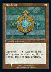Mox Opal - Foil Etched - Retro Frame