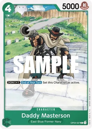 Daddy Masterson - OP04-027 - C Daddy Masterson - OP04-027 - C