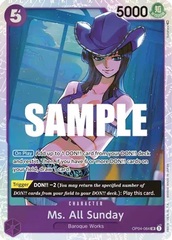 Ms. All Sunday - OP04-064 - SR - Foil