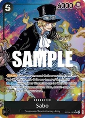 Sabo (Alternate Art) - OP04-083 - SR - Foil