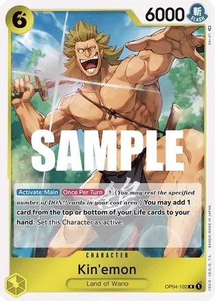 Kinemon - OP04-102 - R - Foil