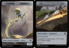 Servo (0045) // Stoneforged Blade (0046) Double-Sided Token