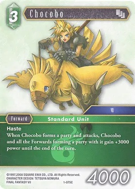 Chocobo - 1-075C