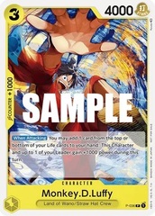 Monkey.D.Luffy - P-036 - P (Pre-Release Tournament)