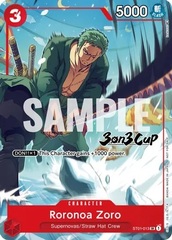 Roronoa Zoro - ST01-013 - P (3-on-3 Cup) (Participant)