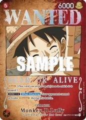 Monkey D. Luffy - ST01-012 - SR - Foil (Wanted Poster)