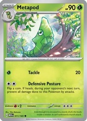 Metapod - 011/165 - Common