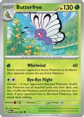 Butterfree - 012/165 - Uncommon