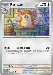 Raticate - 020/165 - Uncommon