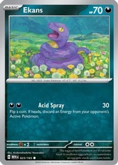 Ekans - 023/165 - Common - Reverse Holo