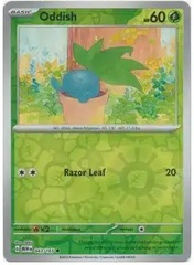 Oddish - 043/165 - Common - Reverse Holo