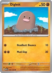 Diglett - 050/165 - Common